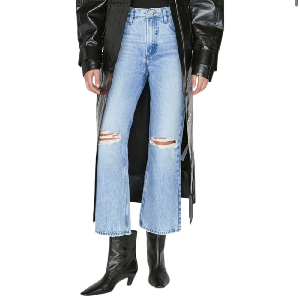 - frame high n tight crop mini boot